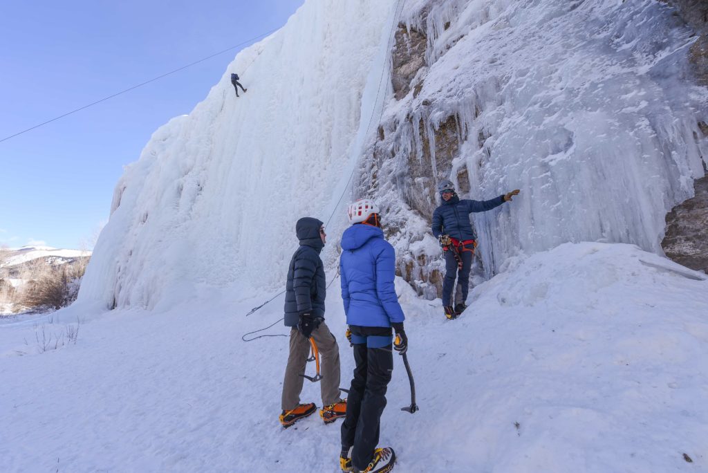 Ice Climbing Skills Clinic