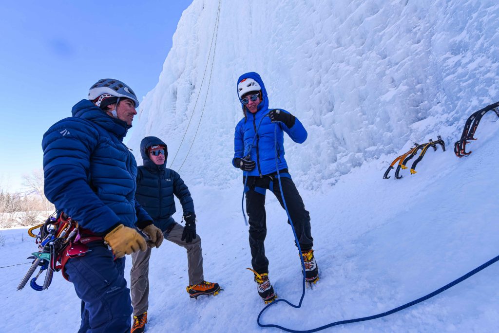 Ice Climbing Skills Clinic 2